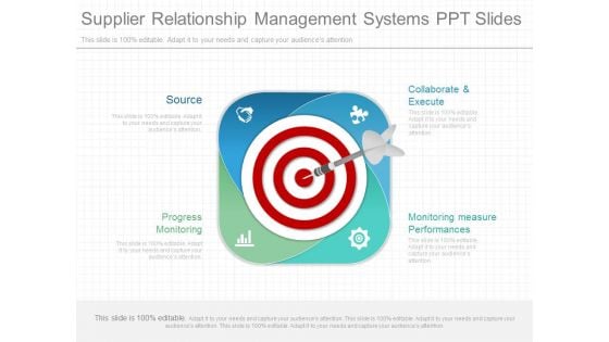 Supplier Relationship Management Systems Ppt Slides