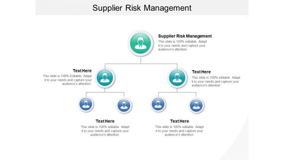 Supplier Risk Management Ppt PowerPoint Presentation File Rules Cpb Pdf