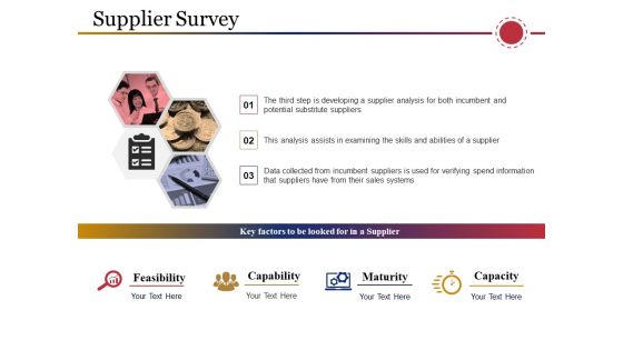 Supplier Survey Ppt PowerPoint Presentation Ideas Background Images