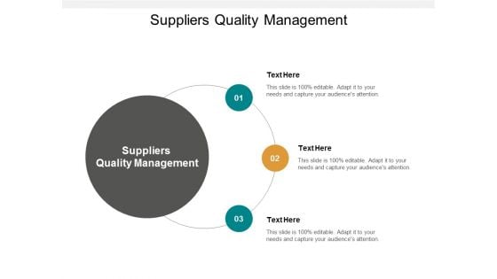 suppliers quality management ppt powerpoint presentation summary icon cpb