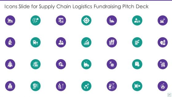 Supply Chain Logistics Fundraising Pitch Deck Complete Deck