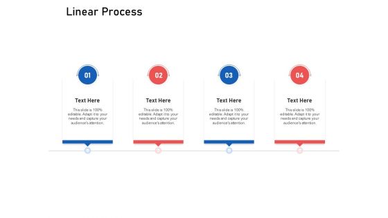 Supply Chain Logistics Linear Process Ppt Infographics Layout PDF