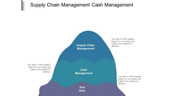 Supply Chain Management Cash Management Ppt PowerPoint Presentation Ideas Maker