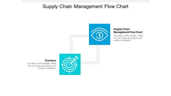 Supply Chain Management Flow Chart Ppt PowerPoint Presentation Gallery Pictures Cpb