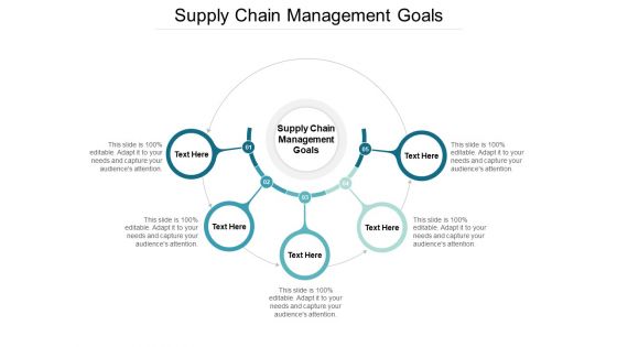 Supply Chain Management Goals Ppt PowerPoint Presentation Professional Smartart Cpb