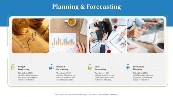 Supply Chain Management Operational Metrics Planning And Forecasting Graphics PDF