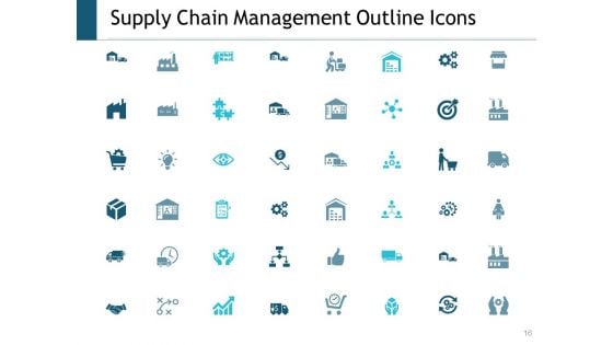 Supply Chain Management Outline Ppt PowerPoint Presentation Complete Deck With Slides