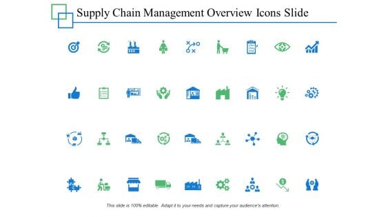 Supply Chain Management Overview Icons Slide Slide Management Ppt PowerPoint Presentation Pictures Good