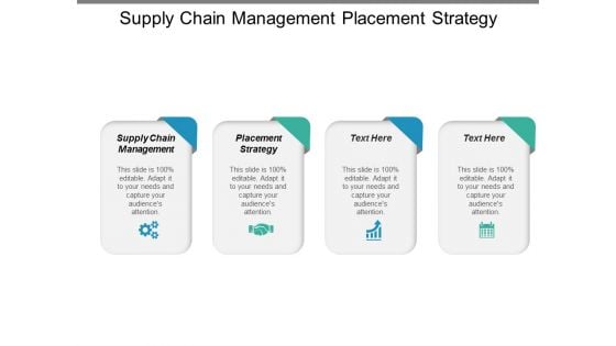 Supply Chain Management Placement Strategy Ppt PowerPoint Presentation Summary Picture