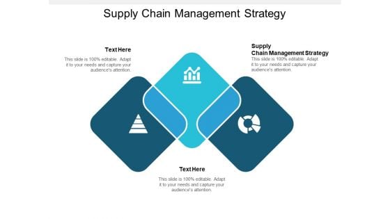 Supply Chain Management Strategy Ppt PowerPoint Presentation Outline Examples Cpb