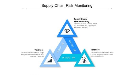 Supply Chain Risk Monitoring Ppt PowerPoint Presentation Model Backgrounds Cpb