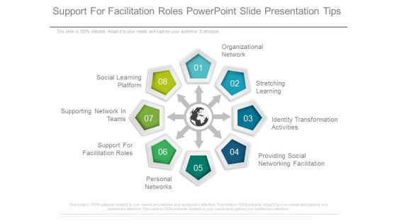 Support For Facilitation Roles Powerpoint Slide Presentation Tips