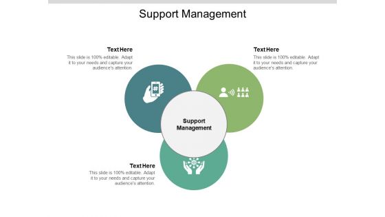 Support Management Ppt PowerPoint Presentation Model Professional Cpb