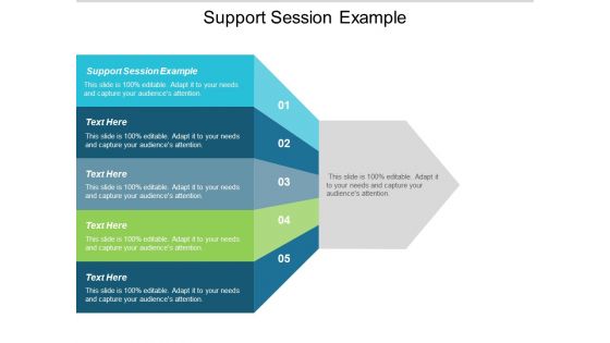 Support Session Example Ppt PowerPoint Presentation Model Tips Cpb