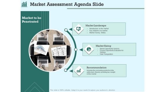Survey Analysis Gain Marketing Insights Market Assessment Agenda Slide Guidelines PDF