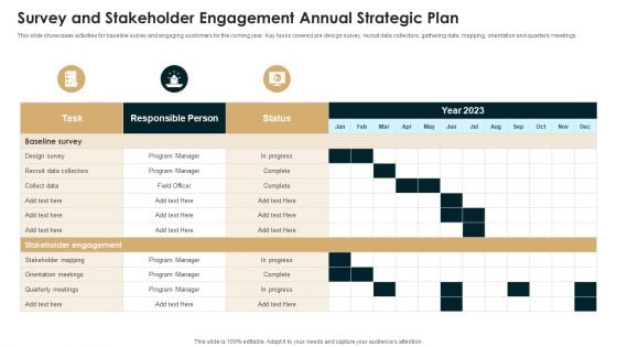 Survey And Stakeholder Engagement Annual Strategic Plan Microsoft PDF Survey And Stakeholder Engagement Annual Strategic Plan Microsoft PDF