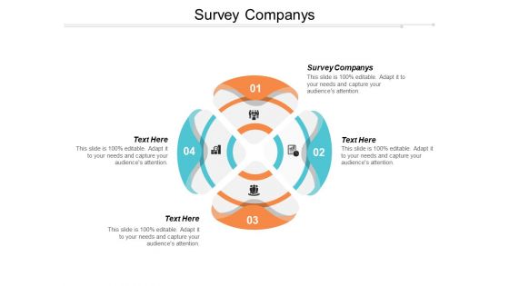Survey Companys Ppt PowerPoint Presentation Layouts Templates Cpb