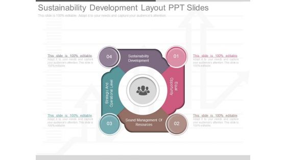 Sustainability Development Layout Ppt Slides