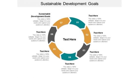 Sustainable Development Goals Ppt PowerPoint Presentation Infographic Template Show Cpb