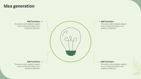 Sustainable Energy Resources Idea Generation Ppt Model Graphics Download PDF