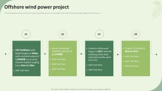 Sustainable Energy Resources Offshore Wind Power Project Themes PDF