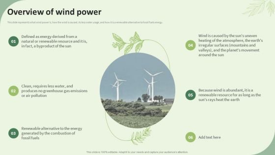 Sustainable Energy Resources Overview Of Wind Power Summary PDF Sustainable Energy Resources Overview Of Wind Power Summary PDF