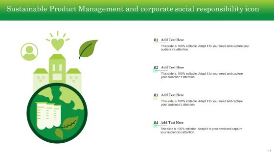 Sustainable Product Management Ppt PowerPoint Presentation Complete Deck With Slides