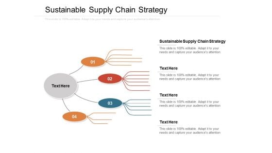 Sustainable Supply Chain Strategy Ppt PowerPoint Presentation Inspiration Design Inspiration Cpb Pdf
