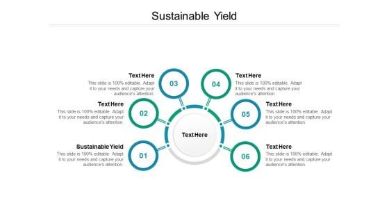 Sustainable Yield Ppt PowerPoint Presentation Infographics Graphics Download Cpb