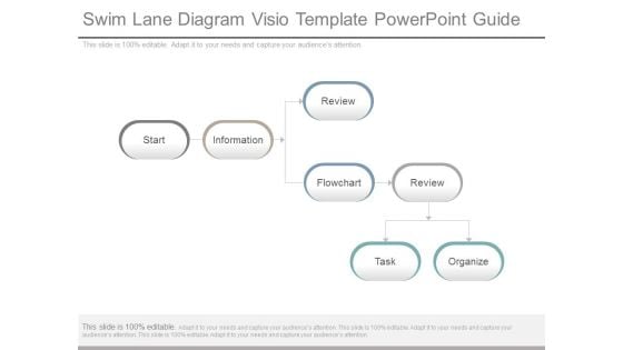 Swim Lane Diagram Visio Template Powerpoint Guide