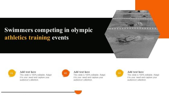 Swimmers Competing In Olympic Athletics Training Events Themes PDF