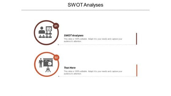 Swot Analyses Ppt PowerPoint Presentation Layouts Vector Cpb