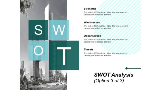 Swot Analysis Marketing Ppt PowerPoint Presentation Inspiration Objects