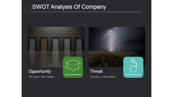 Swot Analysis Of Company Template 1 Ppt PowerPoint Presentation Template