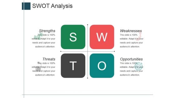 Swot Analysis Ppt PowerPoint Presentation File Slide