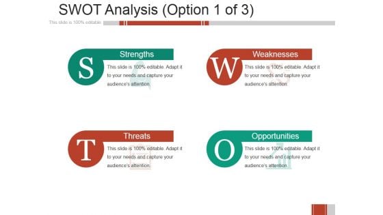 Swot Analysis Ppt PowerPoint Presentation Pictures Vector