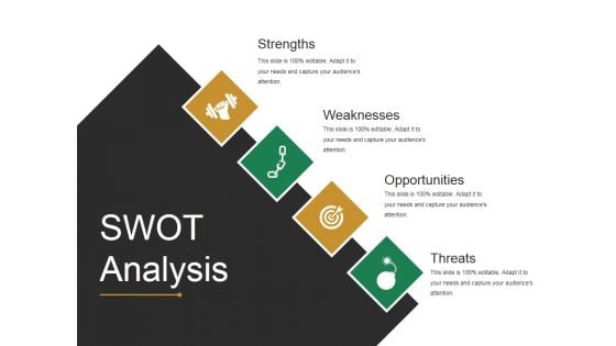 Swot Analysis Ppt PowerPoint Presentation Show Example