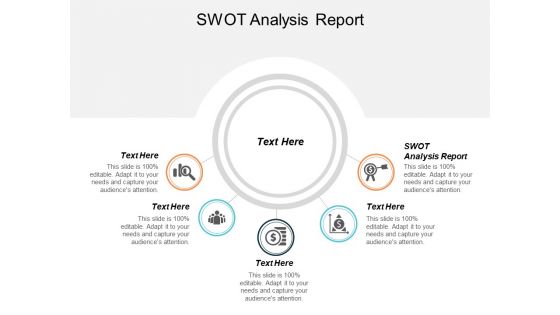 Swot Analysis Report Ppt PowerPoint Presentation Gallery Icon Cpb