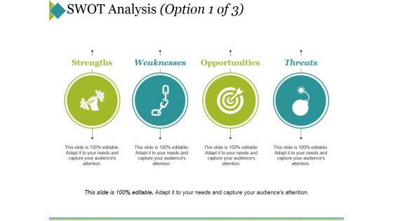 Swot Analysis Template 1 Ppt PowerPoint Presentation Professional Graphics