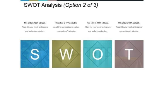 Swot Analysis Template 1 Ppt PowerPoint Presentation Summary Layout Ideas