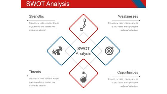 Swot Analysis Template 2 Ppt PowerPoint Presentation Ideas Inspiration