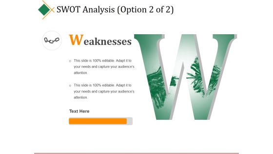 Swot Analysis Template 2 Ppt PowerPoint Presentation Model Clipart Images