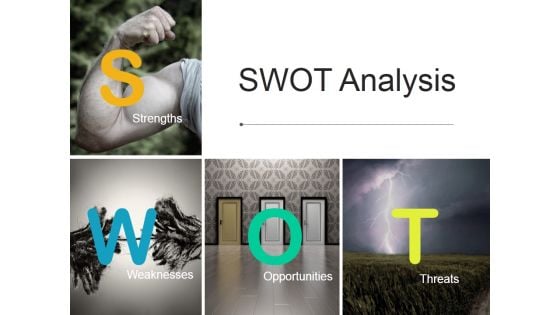 Swot Analysis Template 2 Ppt PowerPoint Presentation Pictures Ideas