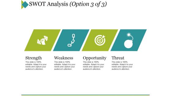 Swot Analysis Template 3 Ppt PowerPoint Presentation Designs