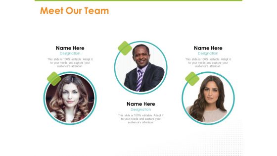 Synchronized Information About Your Customers Meet Our Team Ppt PowerPoint Presentation Inspiration Layout PDF Synchronized Information About Your Customers Meet Our Team Ppt PowerPoint Presentation Inspiration Layout PDF