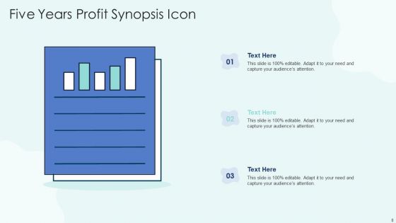 Synopsis Icon Ppt PowerPoint Presentation Complete Deck With Slides