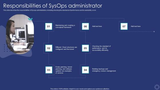 Sysops Administrator IT Responsibilities Of Sysops Administrator Download PDF