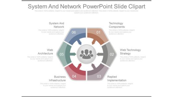 System And Network Powerpoint Slide Clipart