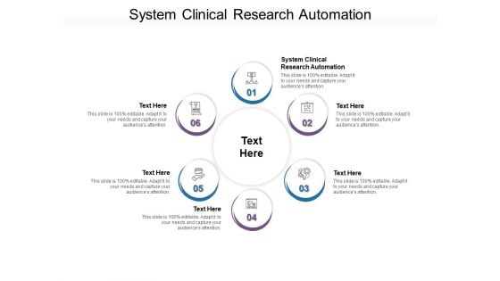 System Clinical Research Automation Ppt PowerPoint Presentation Model Deck Cpb Pdf