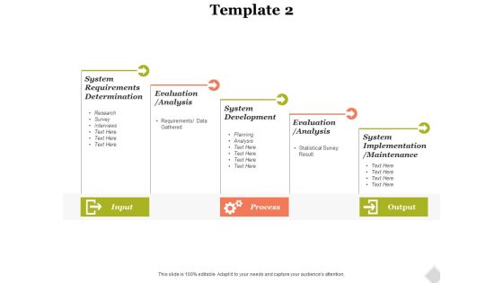 System Requirements Determination System Development Ppt PowerPoint Presentation Inspiration Layout